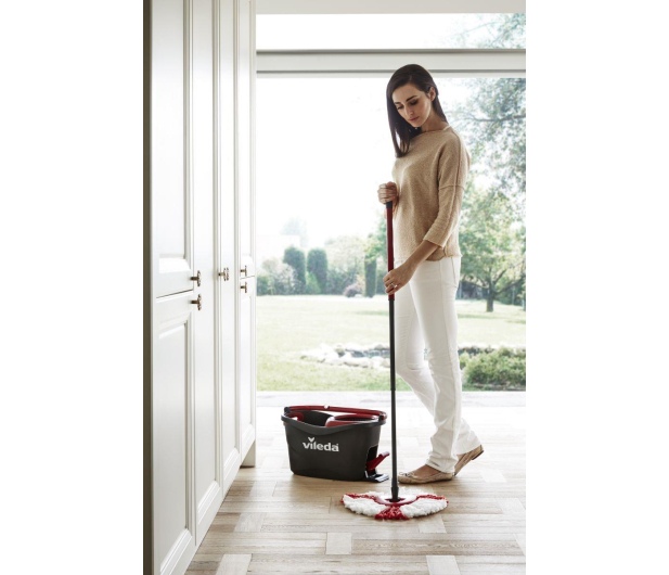 VILEDA Easy Wring and Clean Turbo mop obrotowy okragly - 388761 - zdjęcie 5